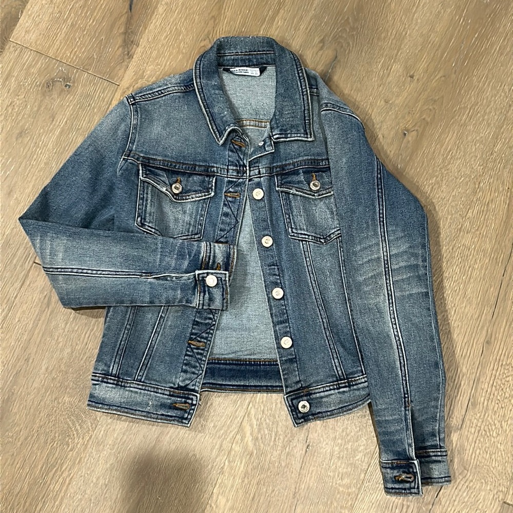 Zara Basic Denim Jacket - image 1